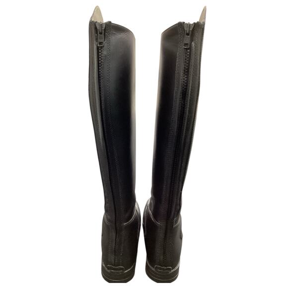 Mountain Horse Boots Women’s Size 8W Leather High Riding Boots Back Zipper Black - Picture 4 of 11